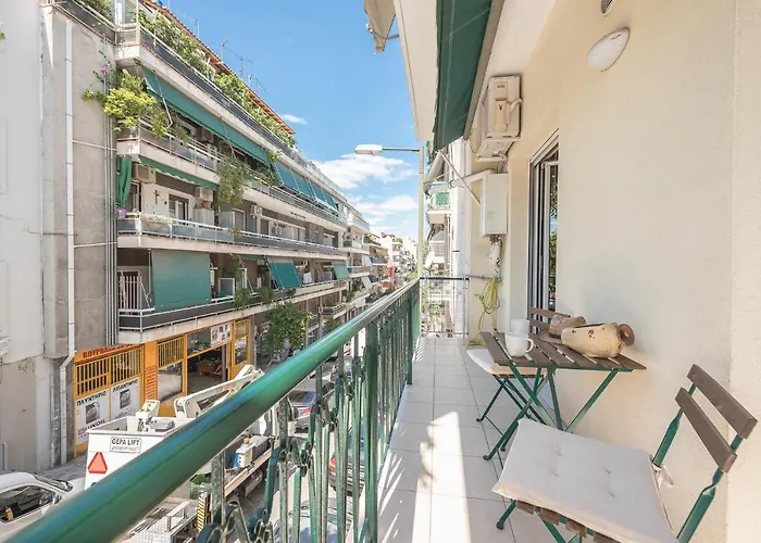 Stylish 2Bdr Apt By The Acropolis